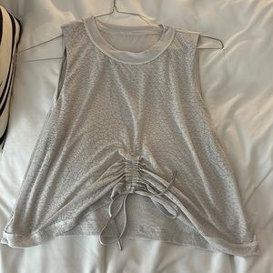 Cropped Lululemon workout tank